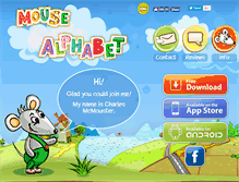 Tablet Screenshot of mousealphabet.com